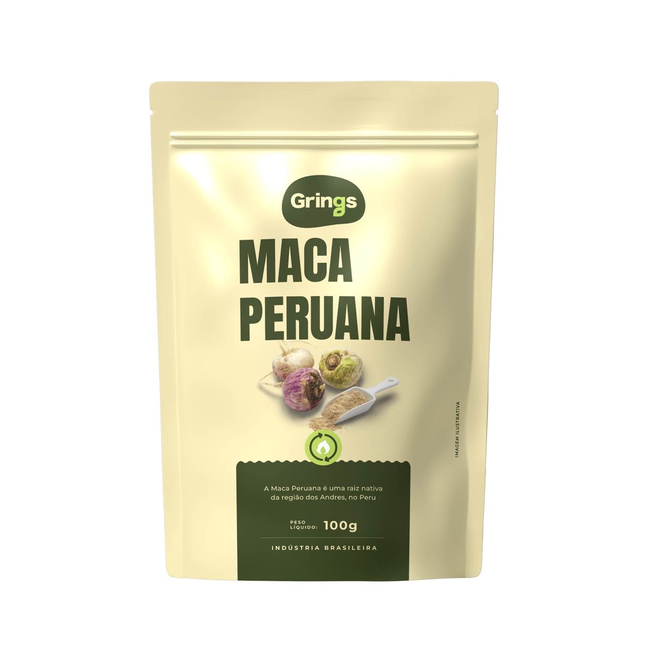 Maca Peruana - 100g - Grings