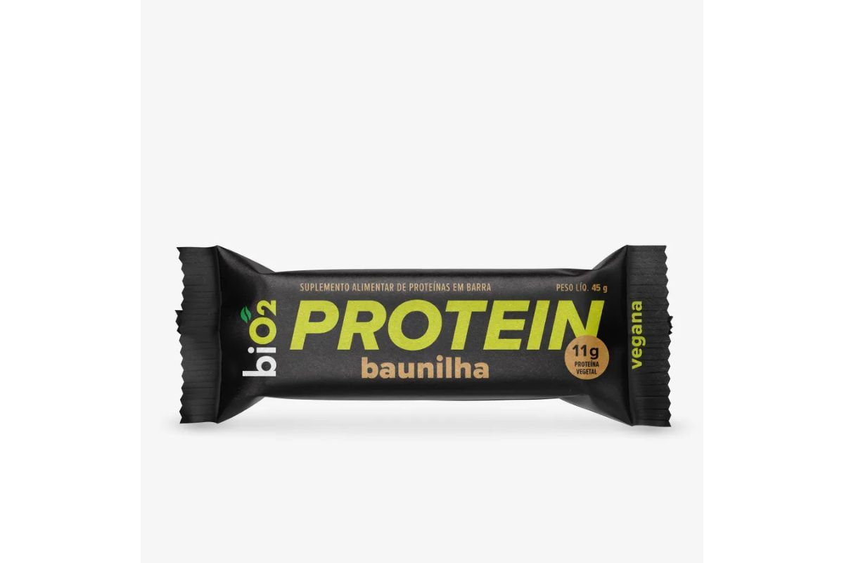Barra de Proteína - Baunilha - 45g - biO2