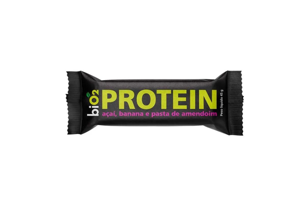 Barra de Proteína - Açaí e Banana - 45g - biO2