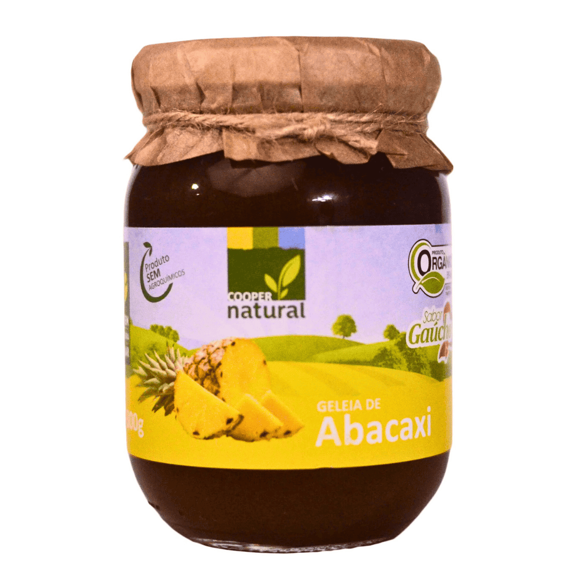 Geleia Gourmet de Abacaxi - 300g - Coopernatural