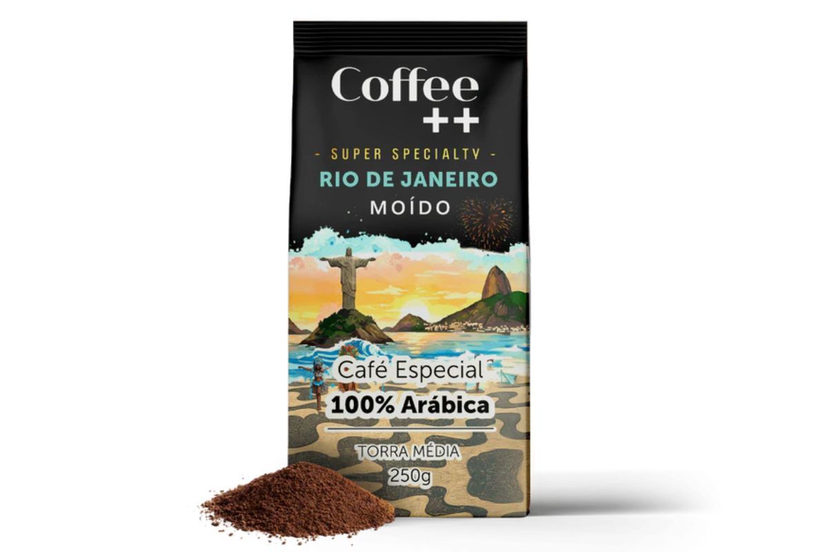 Café Rio de Janeiro Torrado e Moído - 250g - COFFEE ++