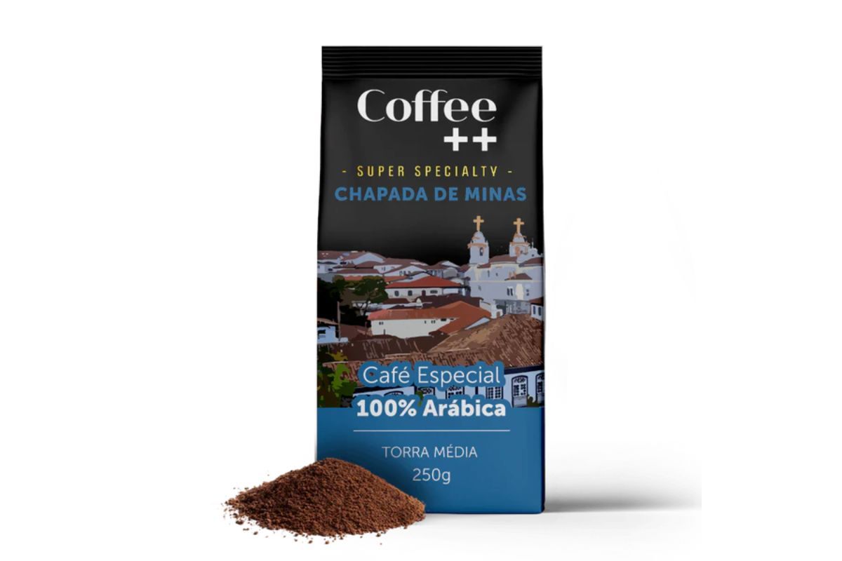 Café Chapada de Minas Torrado e Moído - 250g - COFFEE ++