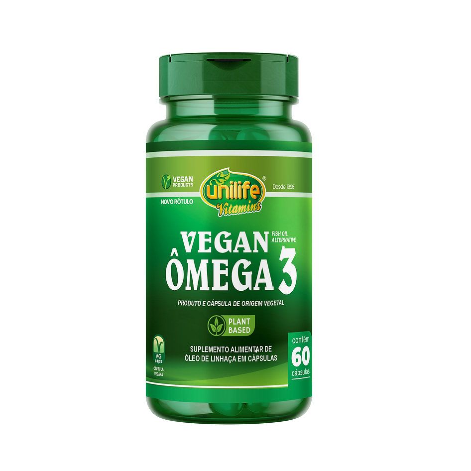 Ômega 3 - Vegan - 60 Cáps. - Unilife