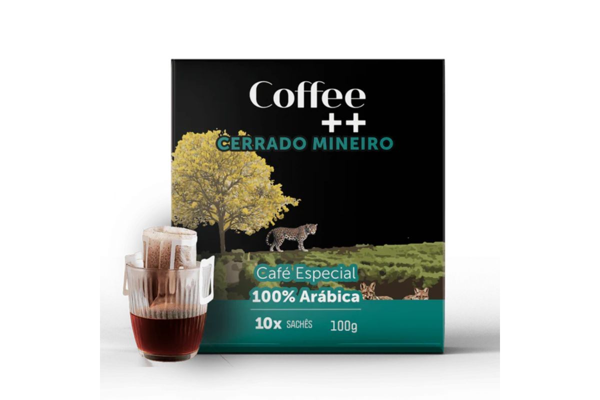 Café Cerrado Mineiro Drip - 10 Sachês - COFFEE ++
