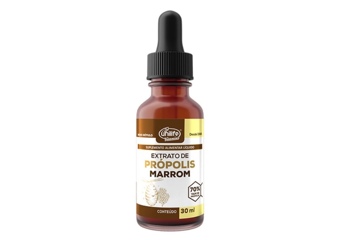 Extrato de Própolis Marrom - 30ml - Unilife