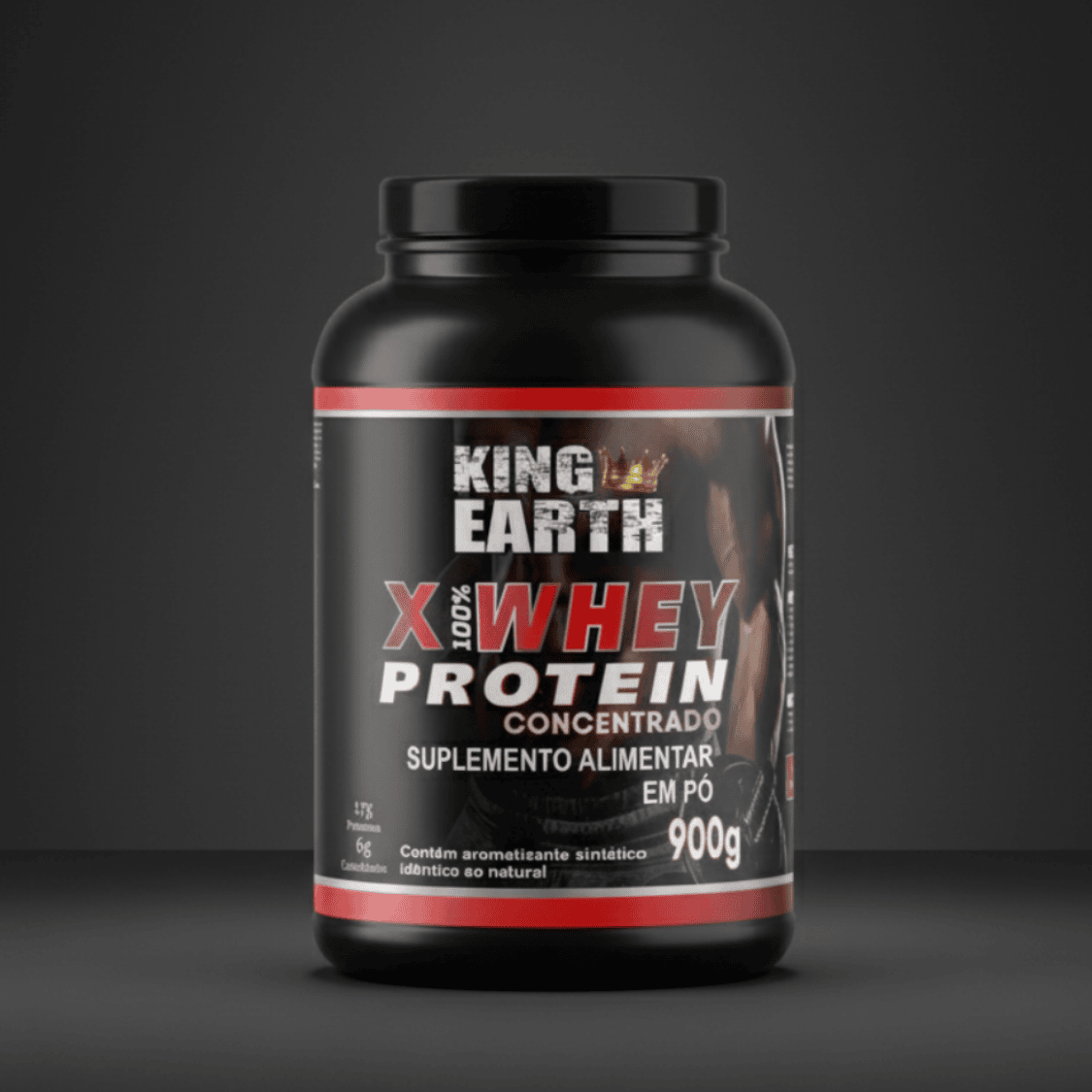 X-Whey Protein Concentrado Chocolate - 900g - Rei Terra