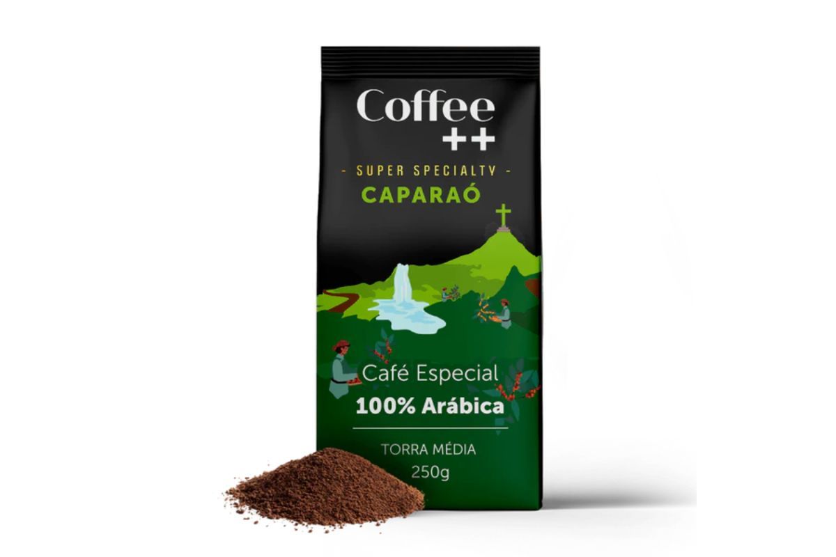 Café Caparaó Torrado e Moído - 250g - COFFEE ++