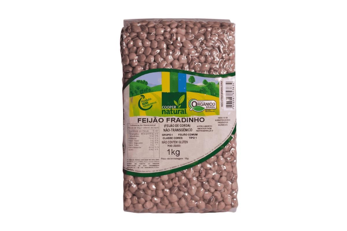 Feijão Fradinho de Corda - 1kg - Coopernatural
