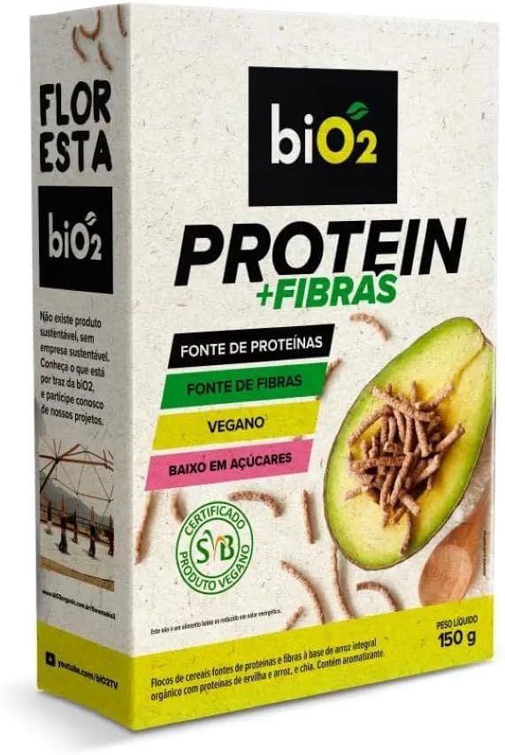 biO2 Protein + fibras Cereal Matinal sabor Tradicional 150 g