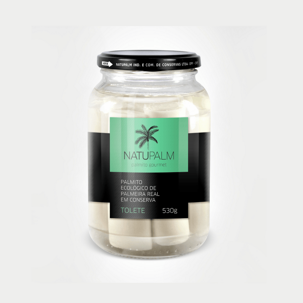 Palmito Palmeira Real Tolete - 300g - Natupalm
