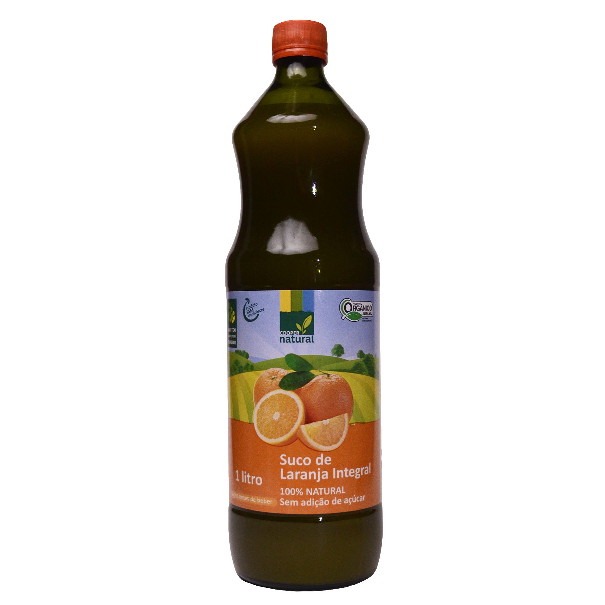 Suco de Laranja Integral - 1 Litro - Coopernatural