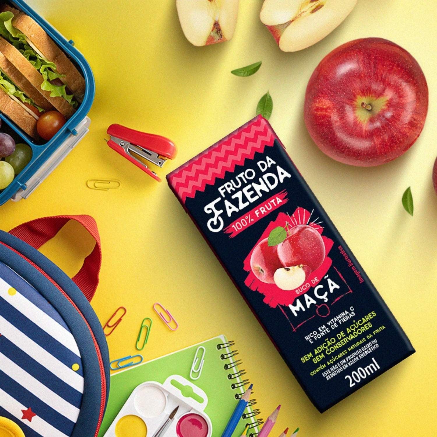 Suco de Maçã 100% - Tetra - 200ml - Superbom