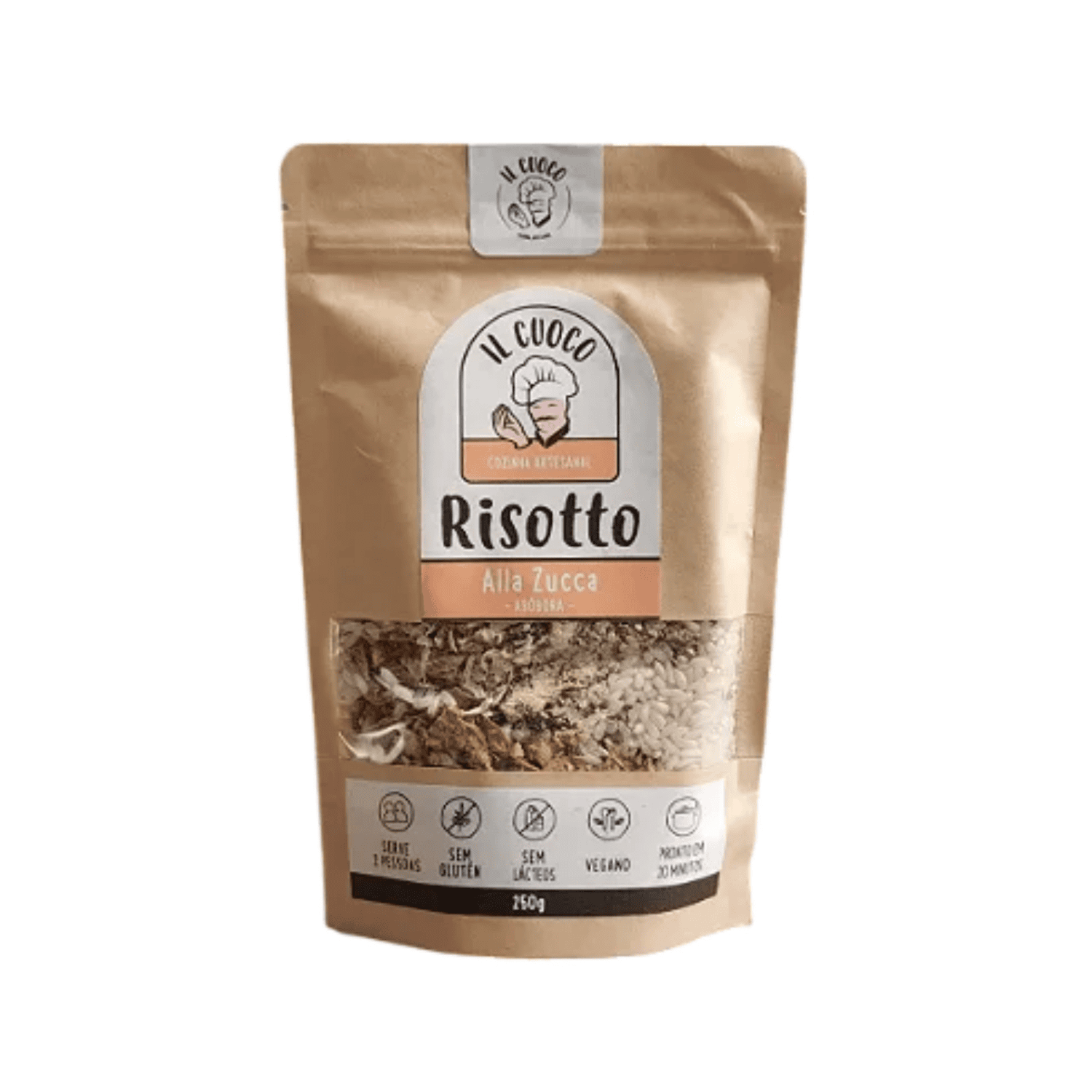 Risoto Alla Zucca Abóbora - 250g - Il Cuoco