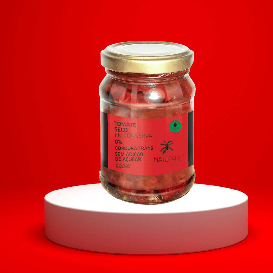 Tomate Seco Sem Açúcar - 100g - Natupalm