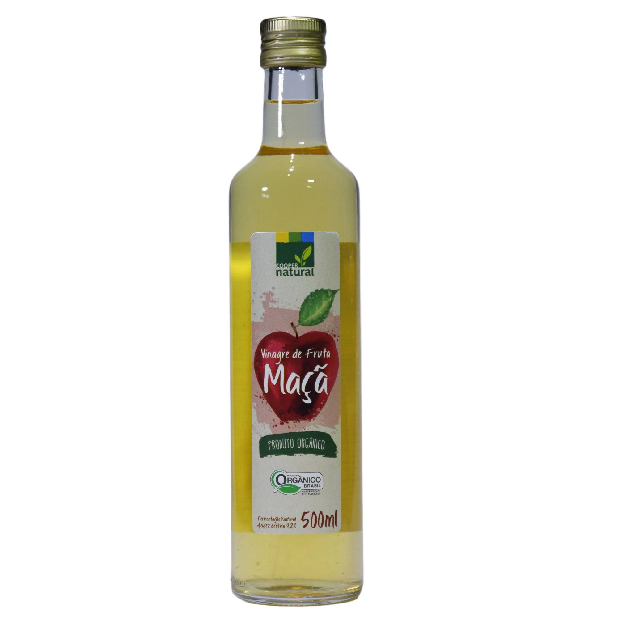 Vinagre de Maçã Natural - 500ml - Coopernatural