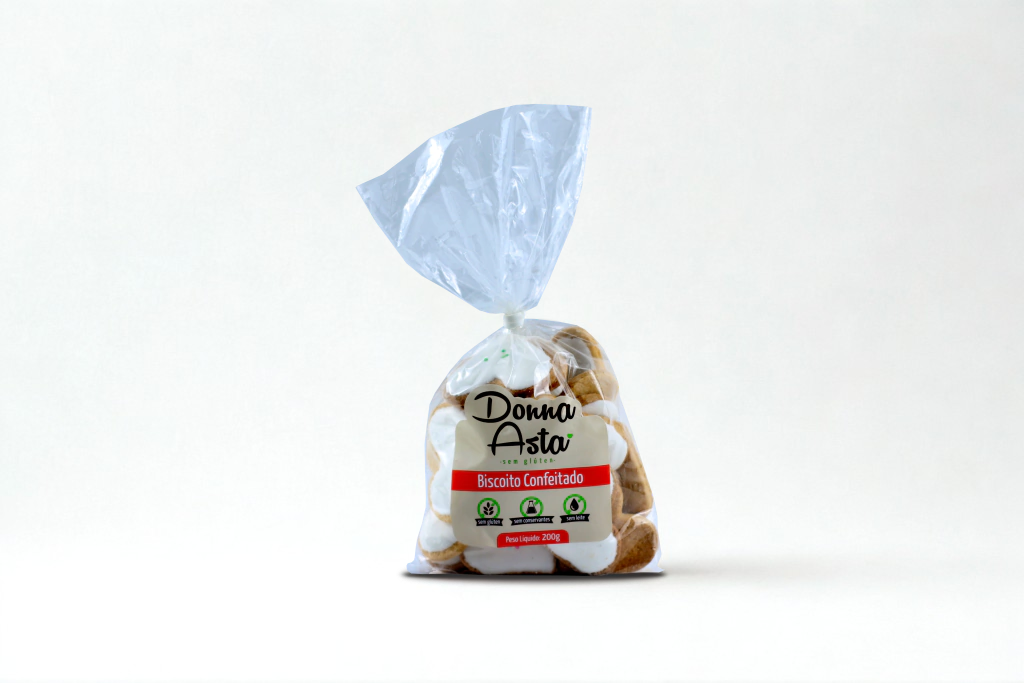 Biscoito Confeitado Sem Glúten - 200g - Donna Asta