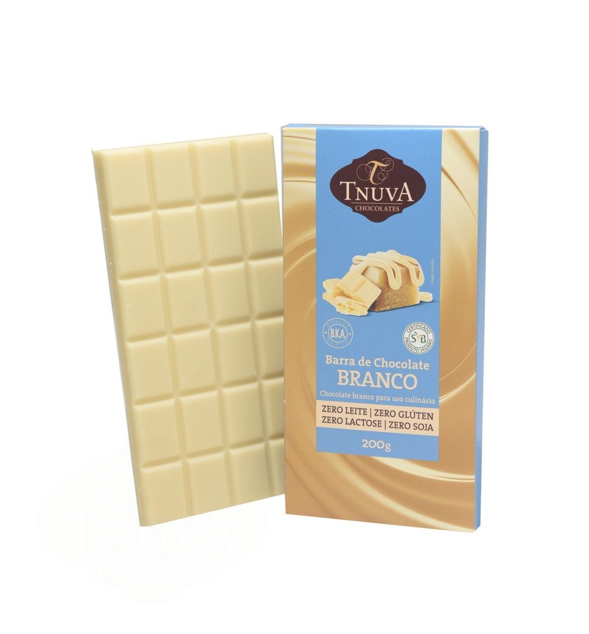 Barra Chocolate Branco Culinário - 200g - Tnuva