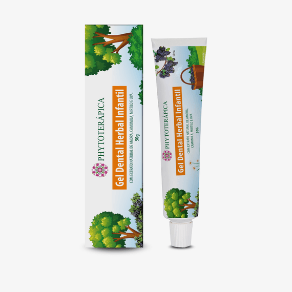 Gel Dental Herbal Infantil - 60g - Phytoterápica