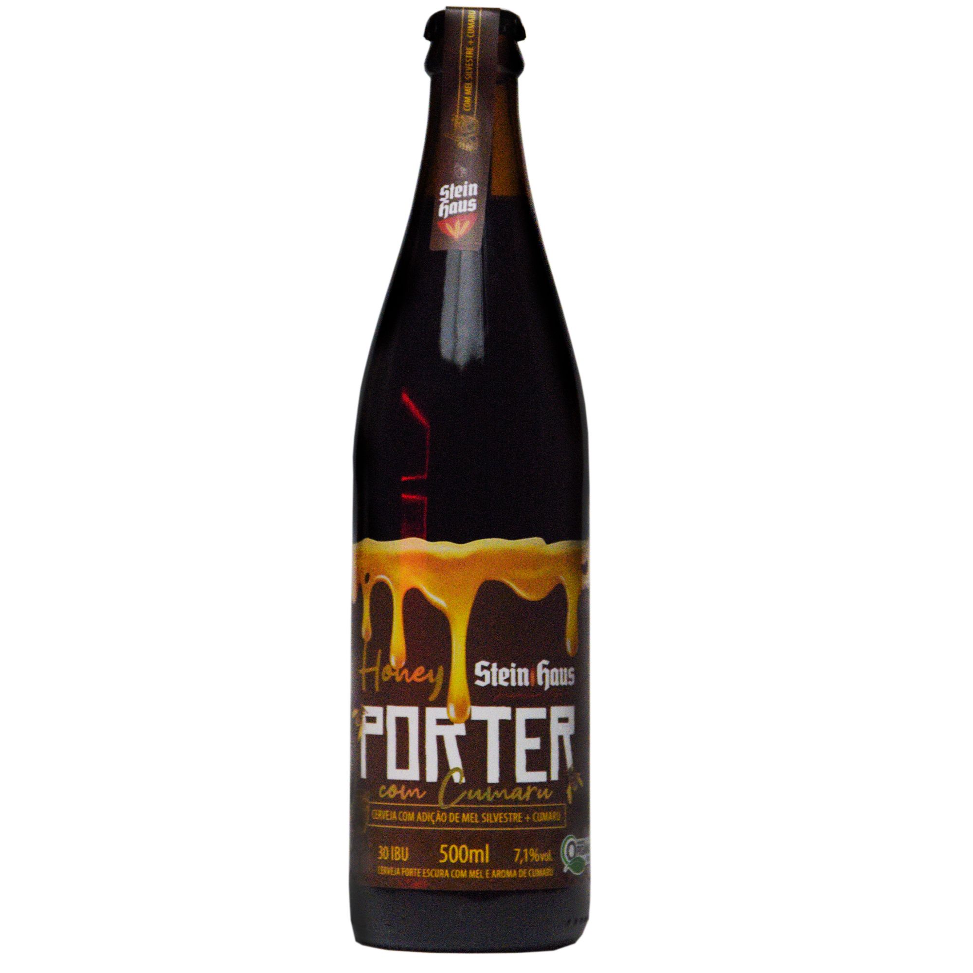 Cerveja Honey Porter Cumaru - 500ml - SteinHaus