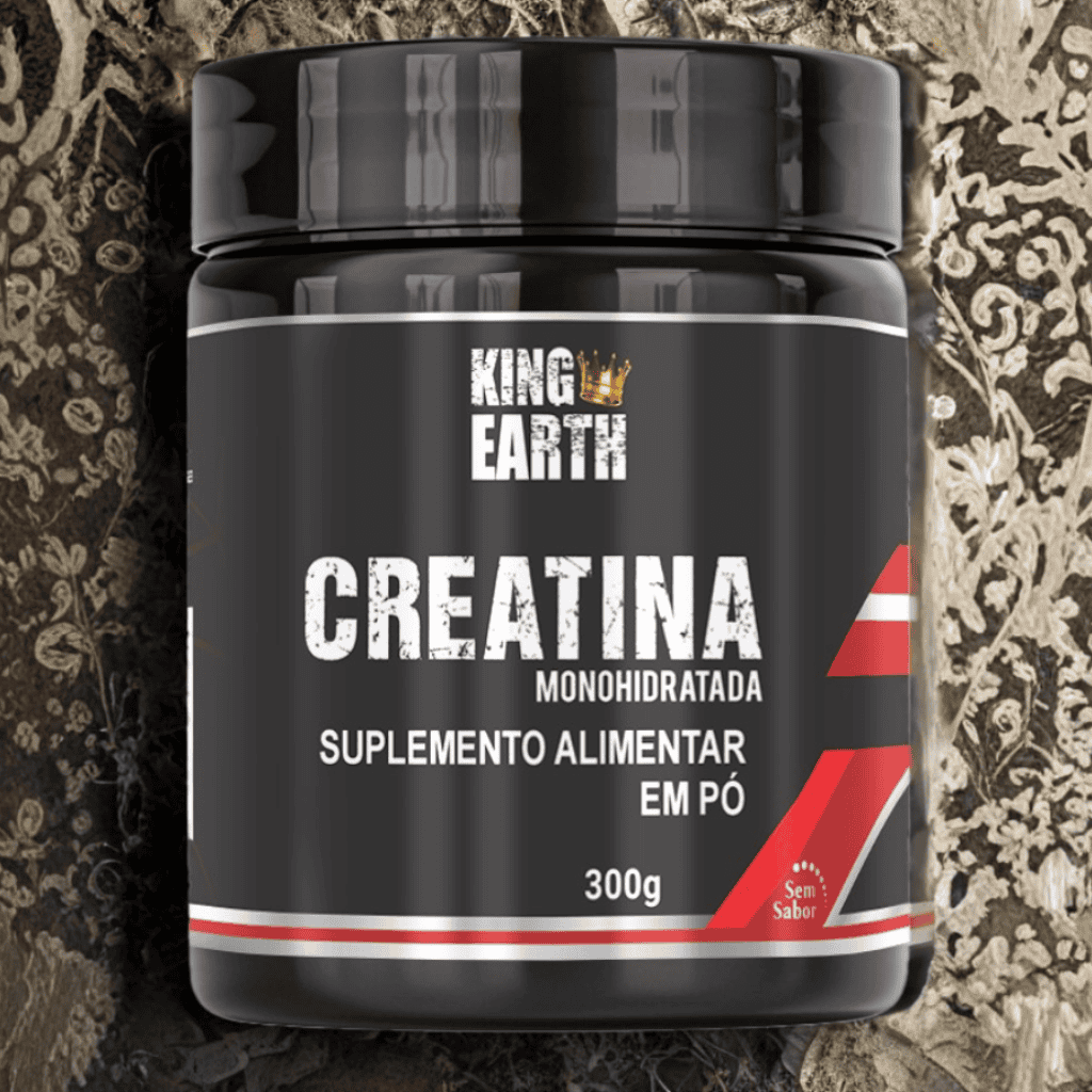 Creatina Monohidratada Pura - 300g - Rei Terra