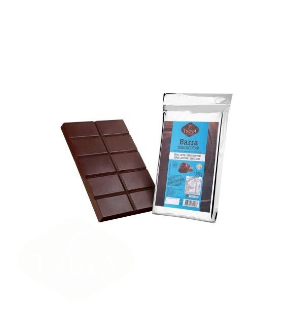 Barra Cobertura Chocolate Zero Açúcar - 1,01kg - Tnuva