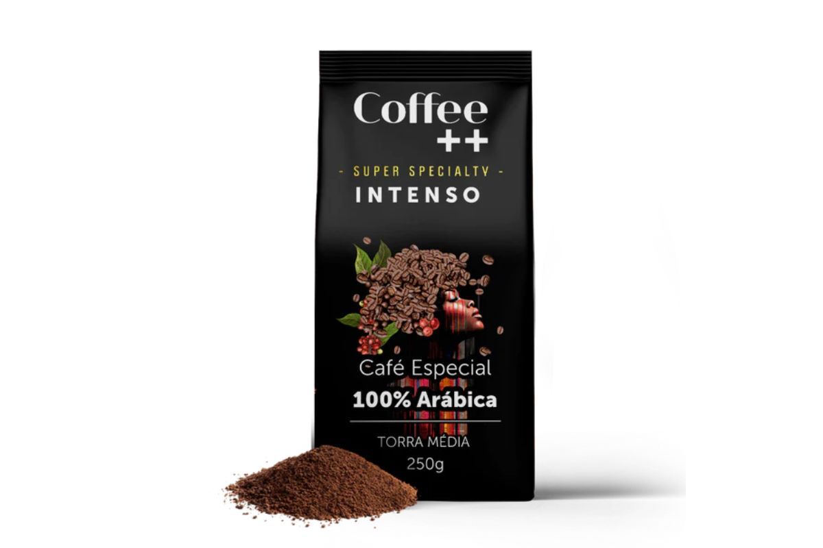 Café Intenso Torrado e Moído - 250g - COFFEE ++