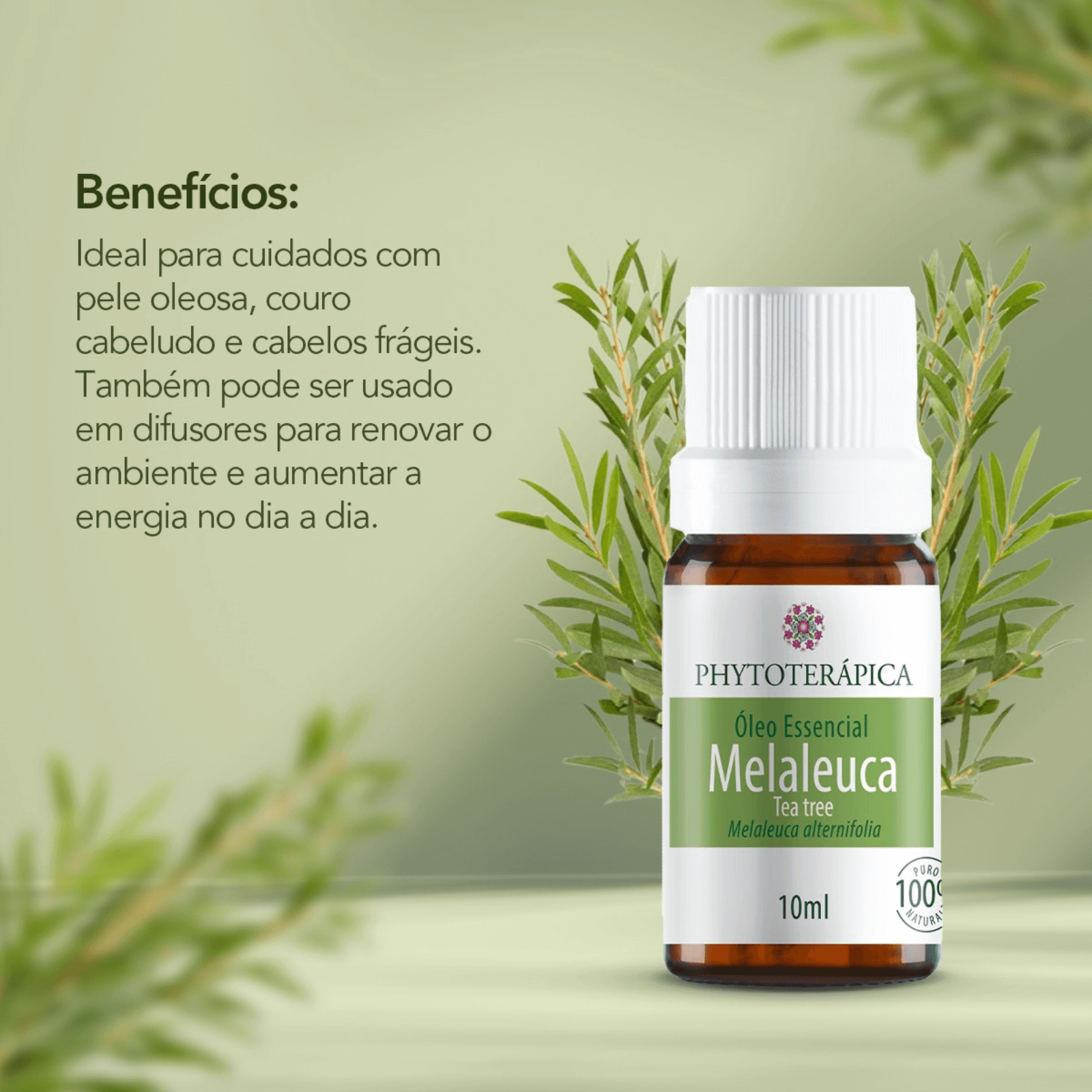 Óleo Essencial Aerosol - Melaleuca - 15ml - Phytoterápica