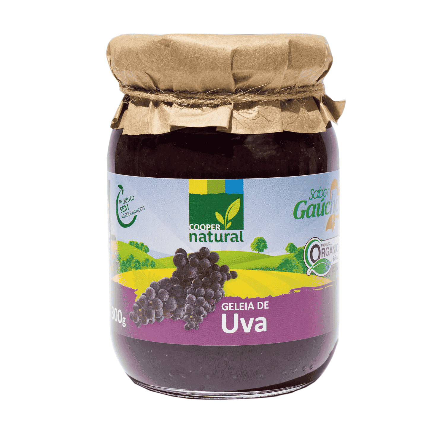 Geleia Gourmet de Uva - 300g - Coopernatural