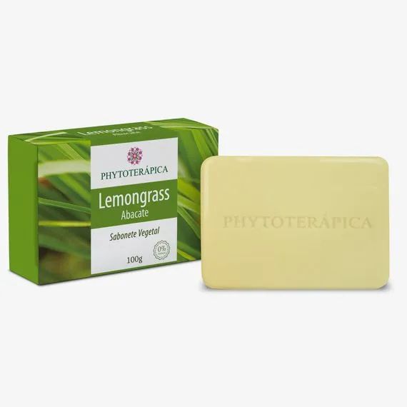 Sabonete Vegetal - Lemongrass e Abacate - 100g - Phytoterápica