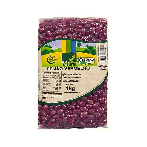 Feijão Vermelho - 1kg - Coopernatural