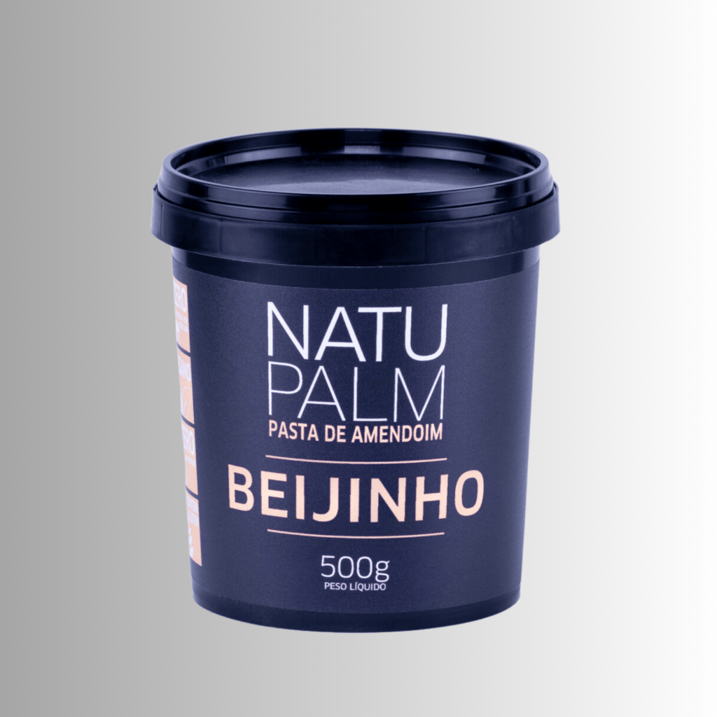 Pasta de Amendoim Beijinho - 500g - Natupalm