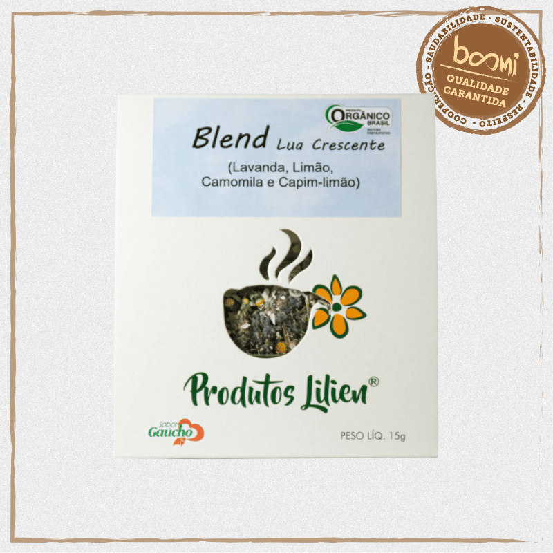 Blend Lua Crescente Lavanda/Camomila - 15g - Sabor Gaúcho