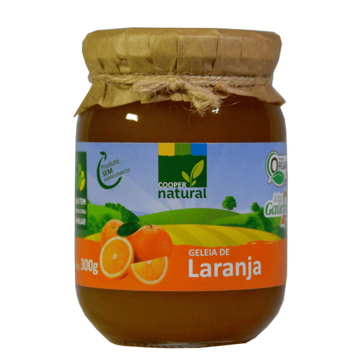 Geleia Gourmet de Laranja - 300g - Coopernatural