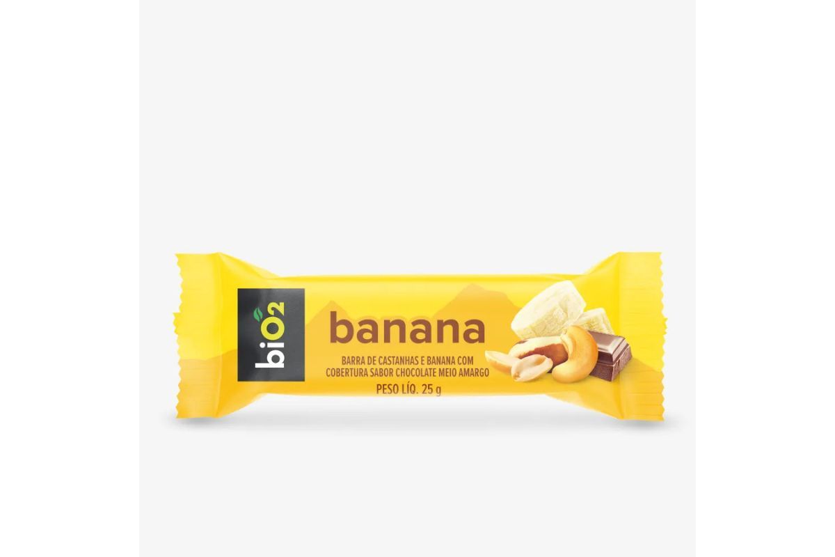 biO2 Nuts Banana com Chocolate 25 g