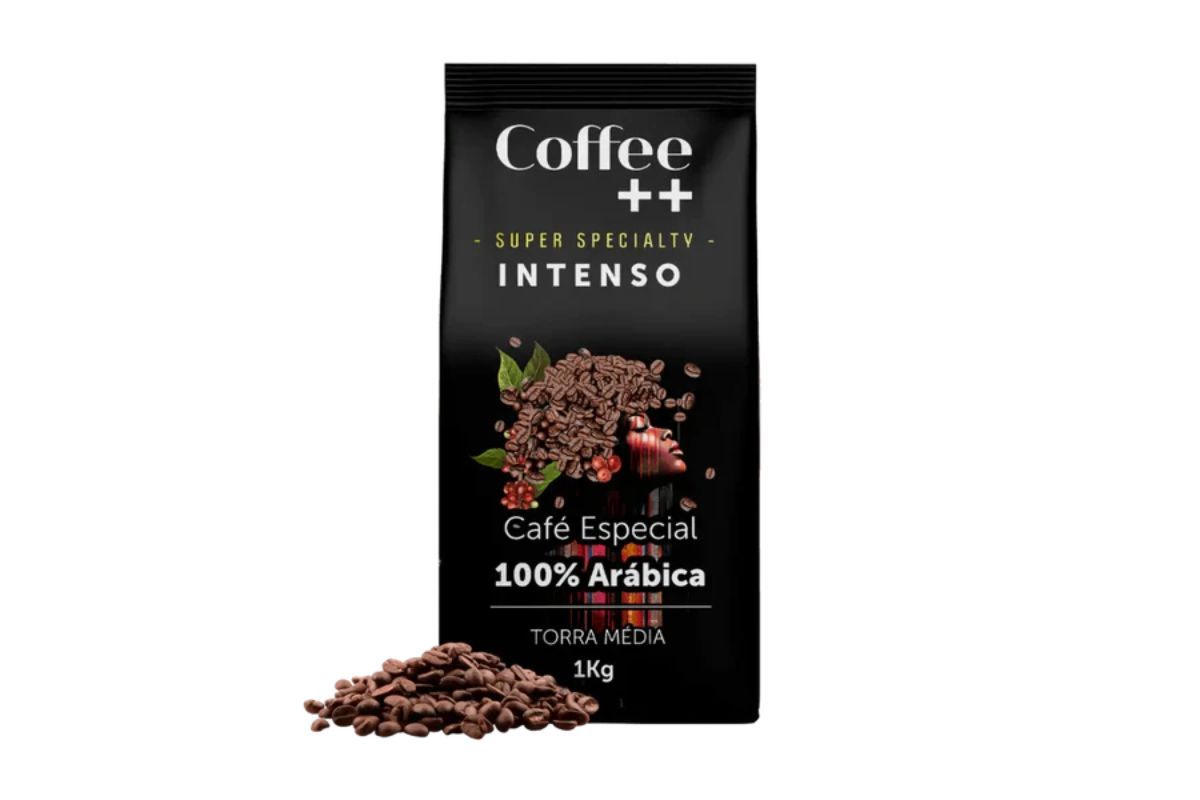 Café Intenso Super Crema - Grãos Torrados - 1kg - COFFEE ++