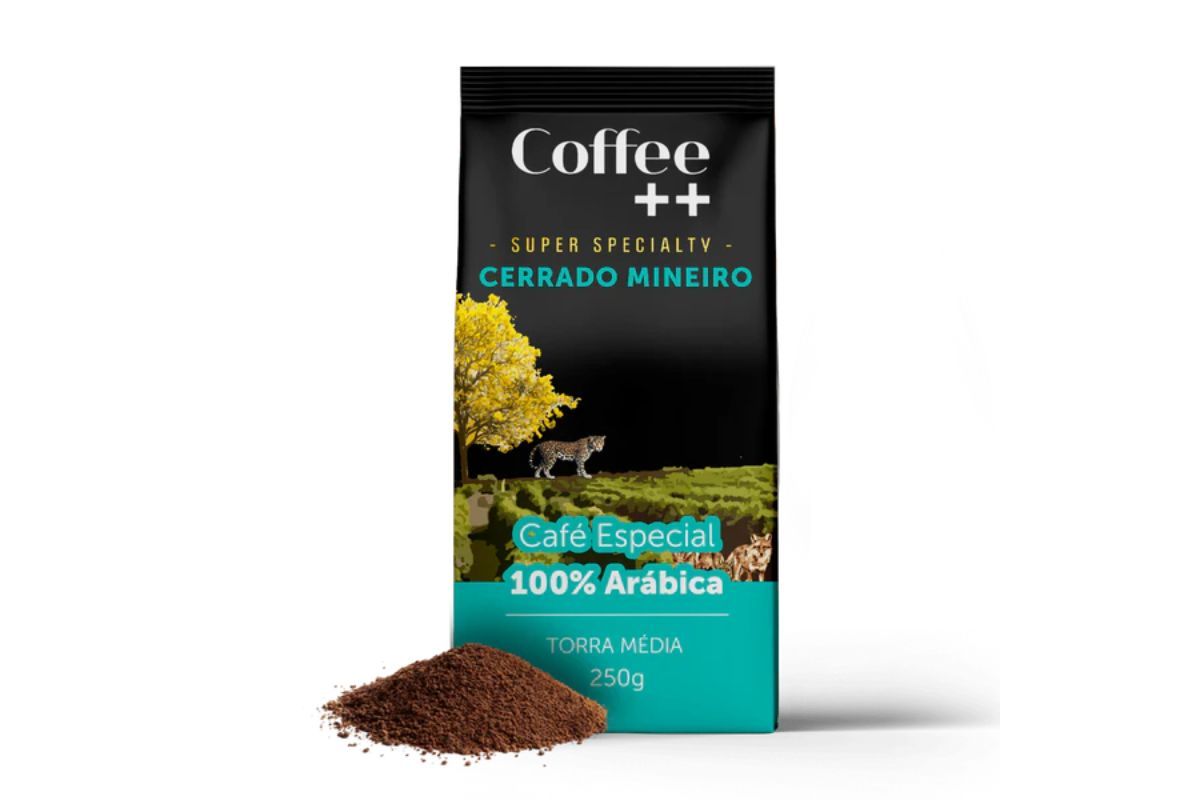 Café Cerrado Mineiro Torrado e Moído - 250g - COFFEE ++