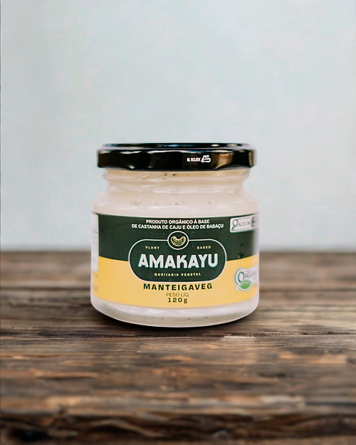 Manteiga Vegana Artesanal - 120g - Amakayu