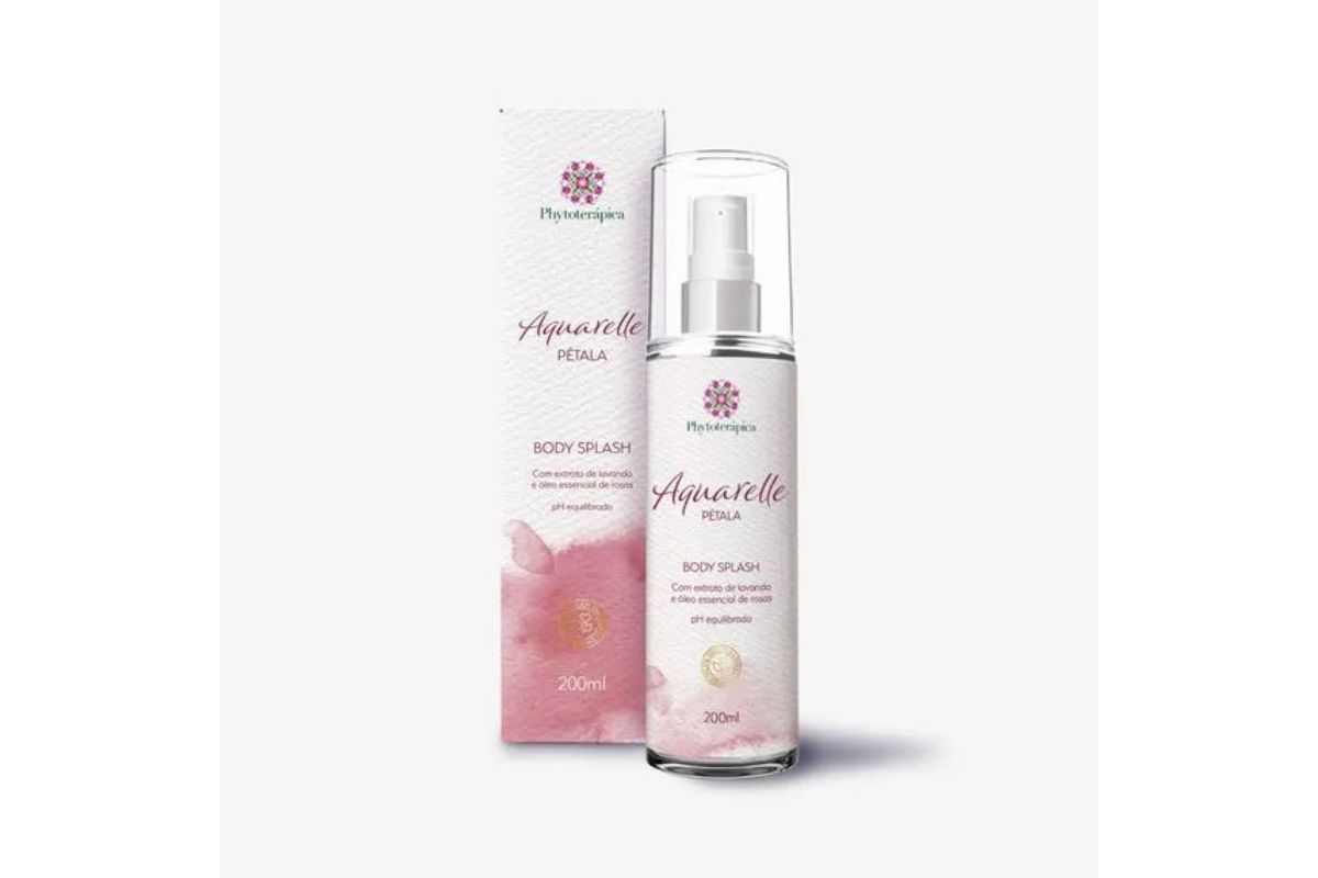 Body Splash Aquarelle Pétala - 200ml - Phytoterápica