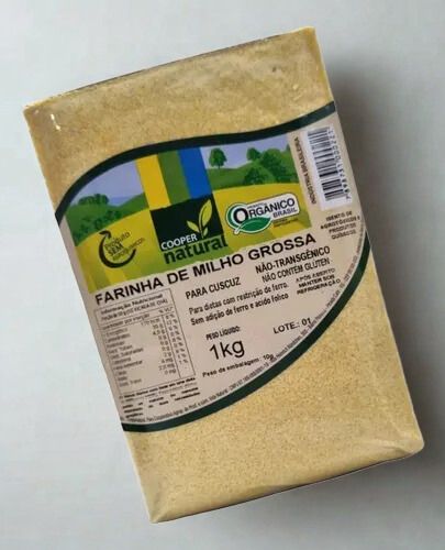 Farinha de Milho Grossa Cuscuz - 1kg - Coopernatural