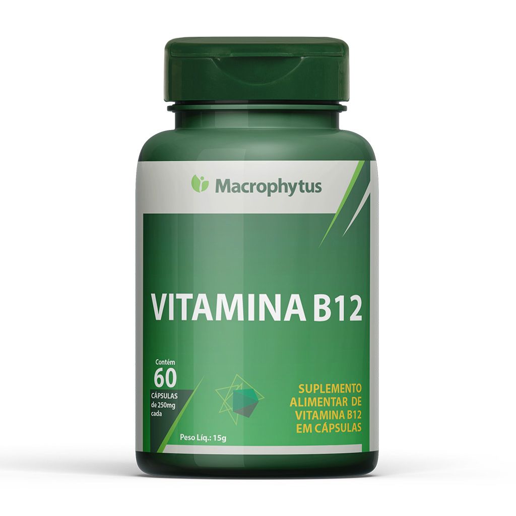 VITAMINA B12 (COBALAMINA) 380MG 60CPS MACROPHYTUS