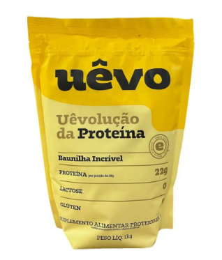 PROTEINA EM PO UEVO 1KG BAUNILHA INCRIVEL