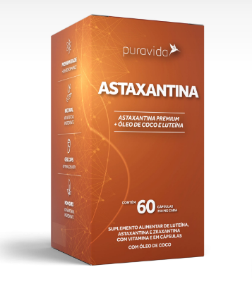 ASTAXANTINA PURA VIDA 60CAPS