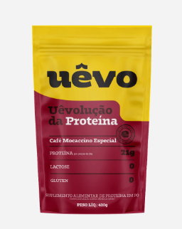 PROTEINA EM PO UEVO 420G CAFE MOCACCINO ESPECIAL 