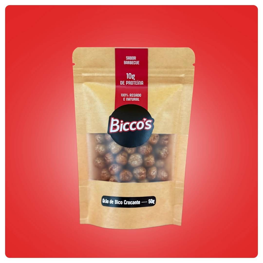 Sabor Barbecue - Grão de Bico Crocante - 1 un