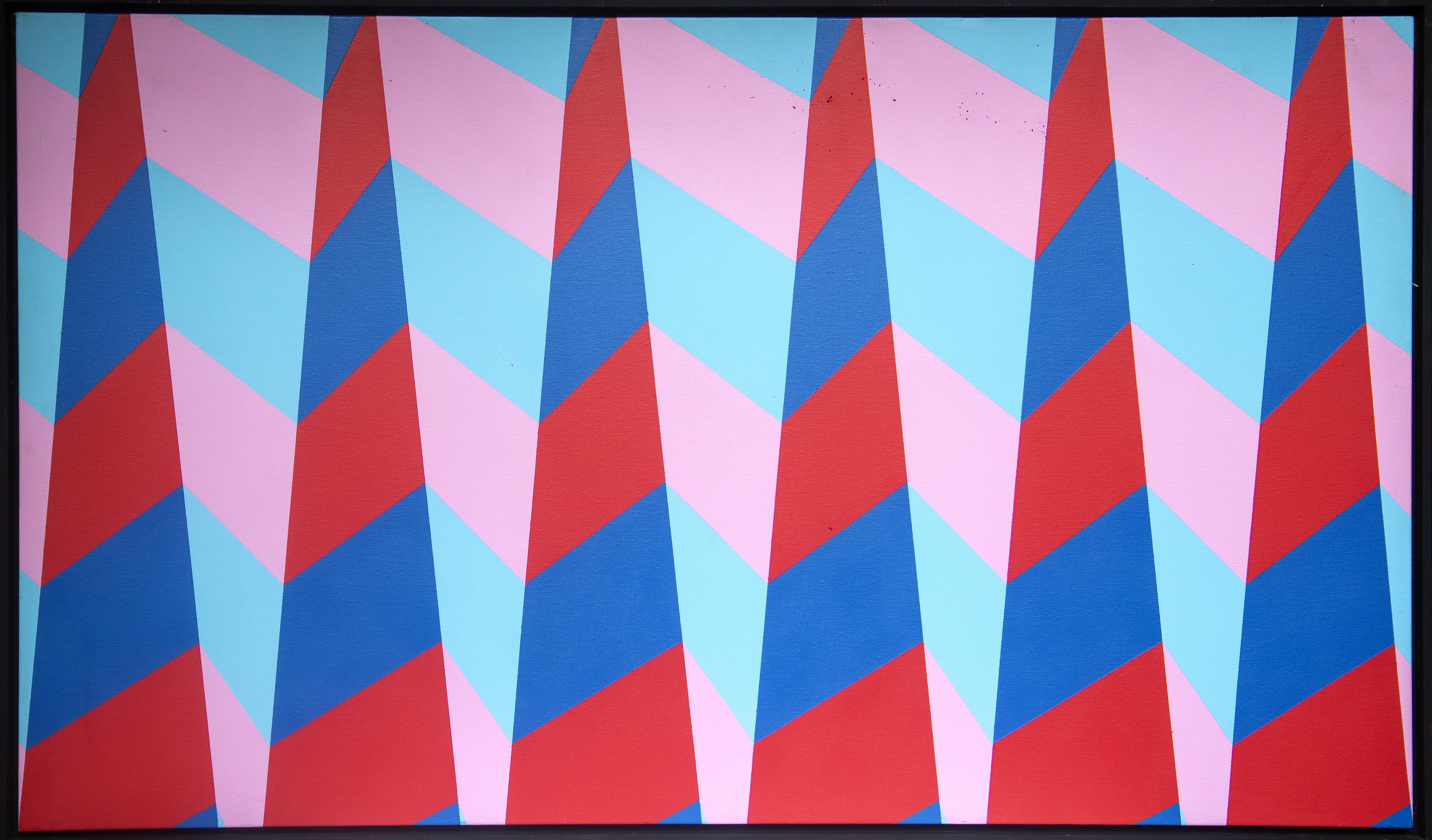 Carlos Gomes - Geométrico - Acrílica sobre tela - 70x120cm - a.n.c - 2019