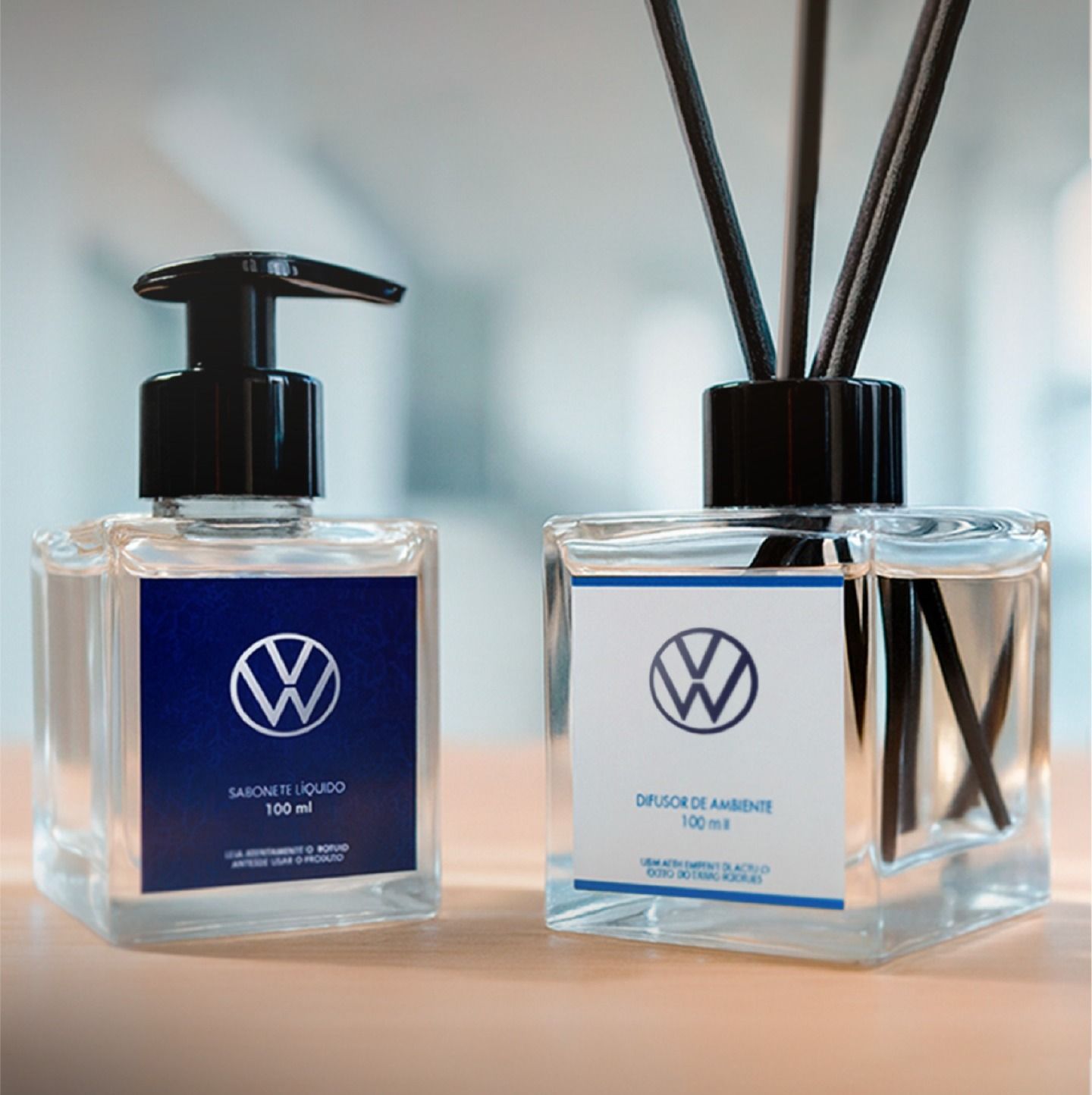 DIFUSOR AMBIENTE PERSONALIZADO EXCLUSIVO VOLKSWAGEN 100ML VIDRO