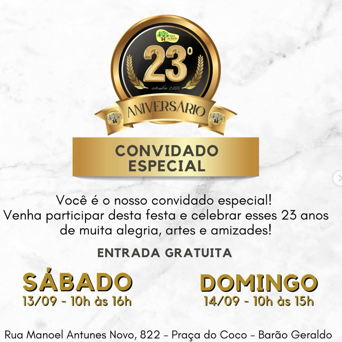 [13 e 14/09] Circo, histórias e oficinas na Feira de Barão