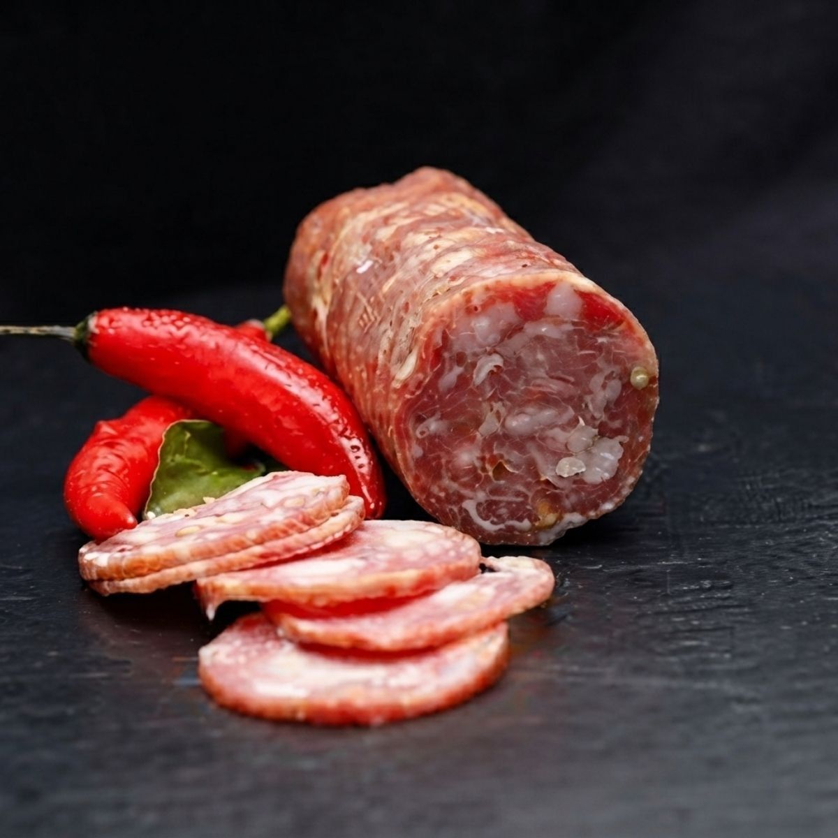 Salame Apimentado Defumado
