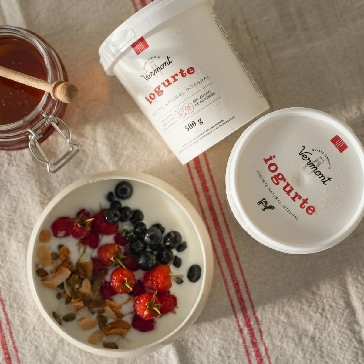 Iogurte Natural Integral 500g - Vermont