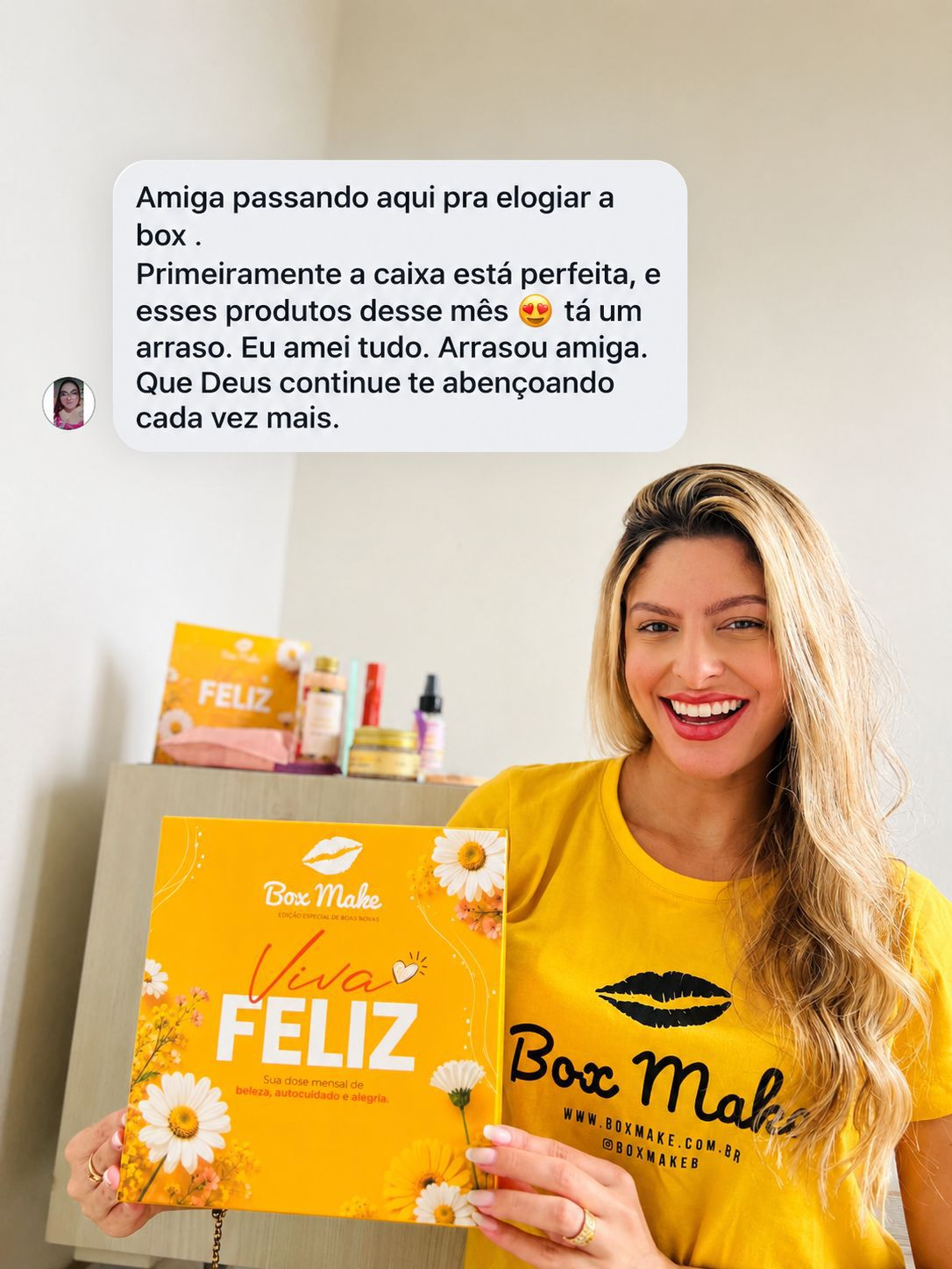 Depoimento de cliente BoxMake 3